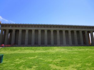 Nashville's life-size replica of the Parthenon