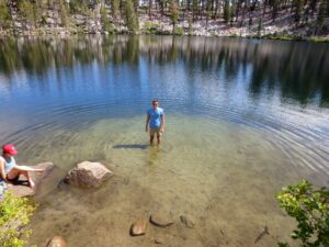 Dan in Granite Lake
