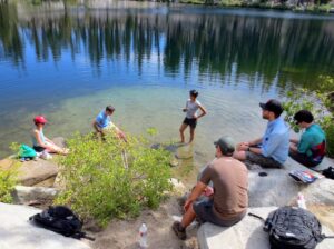 Awesome setting for team 360 - Granite Lake
