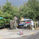 Statue of Lenin in the Fremont neighborhood of Seattle