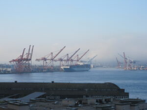 View from Pike Place in the morning