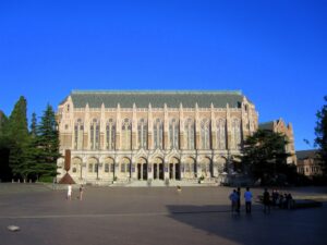 The University of Washington main campus
