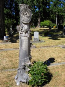 Port Blakely Cemetery - a family that died together - “Victims of Dix Disaster”
