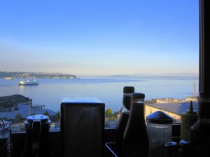 View from Lowell's Restaurant